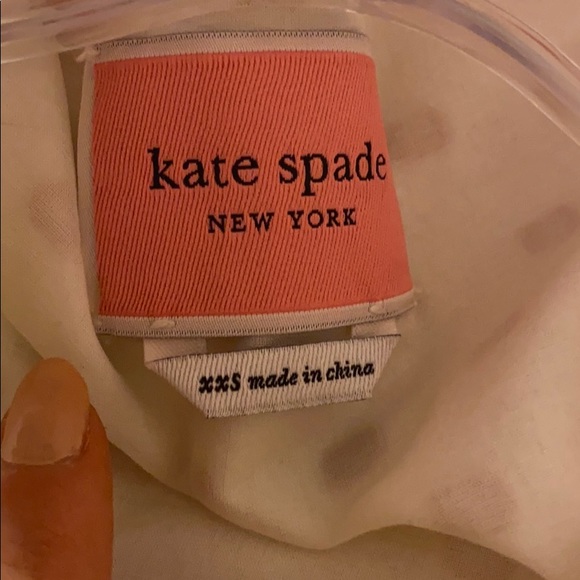 Kate Spade White and Pink Polka Dot Dress - Picture 4 of 6